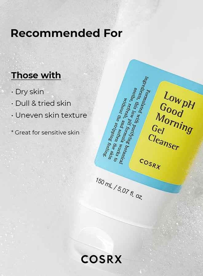 COSRX Low pH Good Morning Gel Cleanser - Face Cleanser - COSRX -- United Arab Emirates -- Pinky Cosmetics