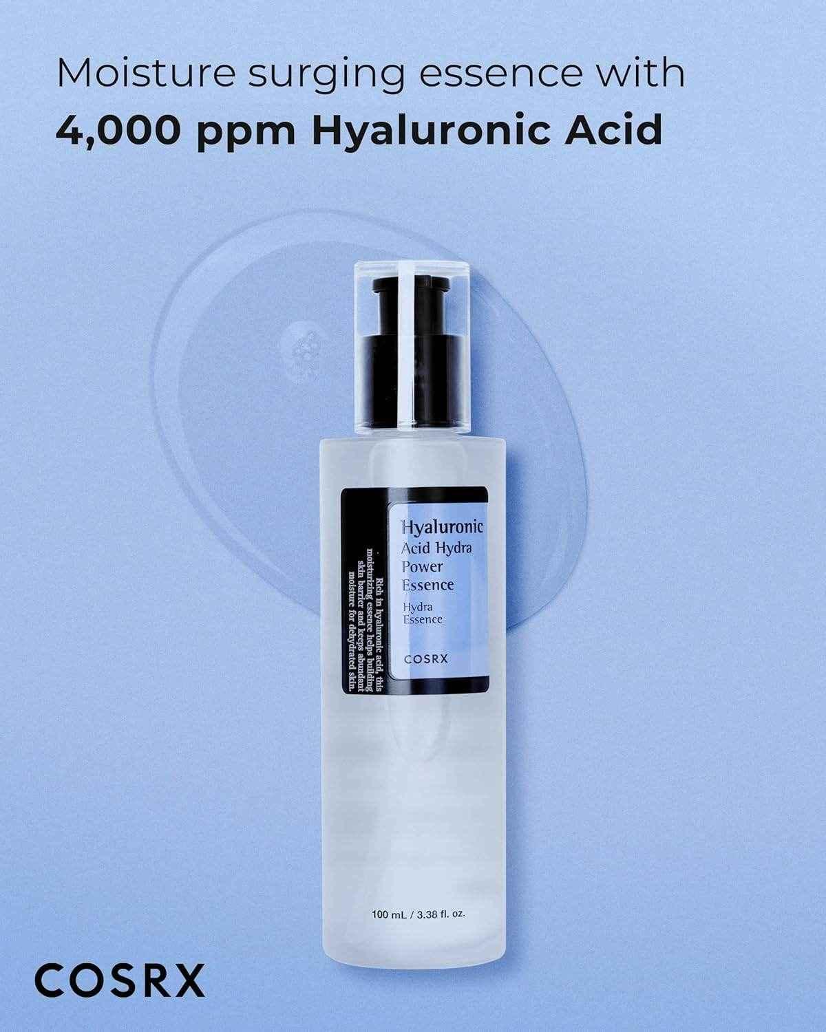 COSRX Hyaluronic Acid Hydra Power Essence – 100ml - Hydrating Essence / Korean Skincare - COSRX -- United Arab Emirates -- Pinky Cosmetics