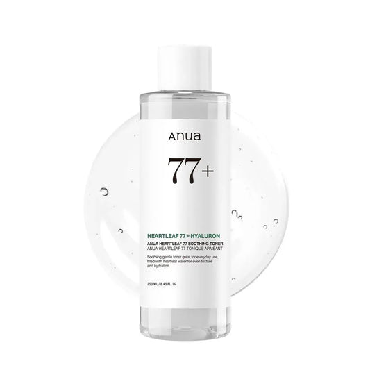 Anua 77+ Heartleaf & Hyaluronic Soothing Toner - Soothing Facial Toner - Anua -- United Arab Emirates -- Pinky Cosmetics