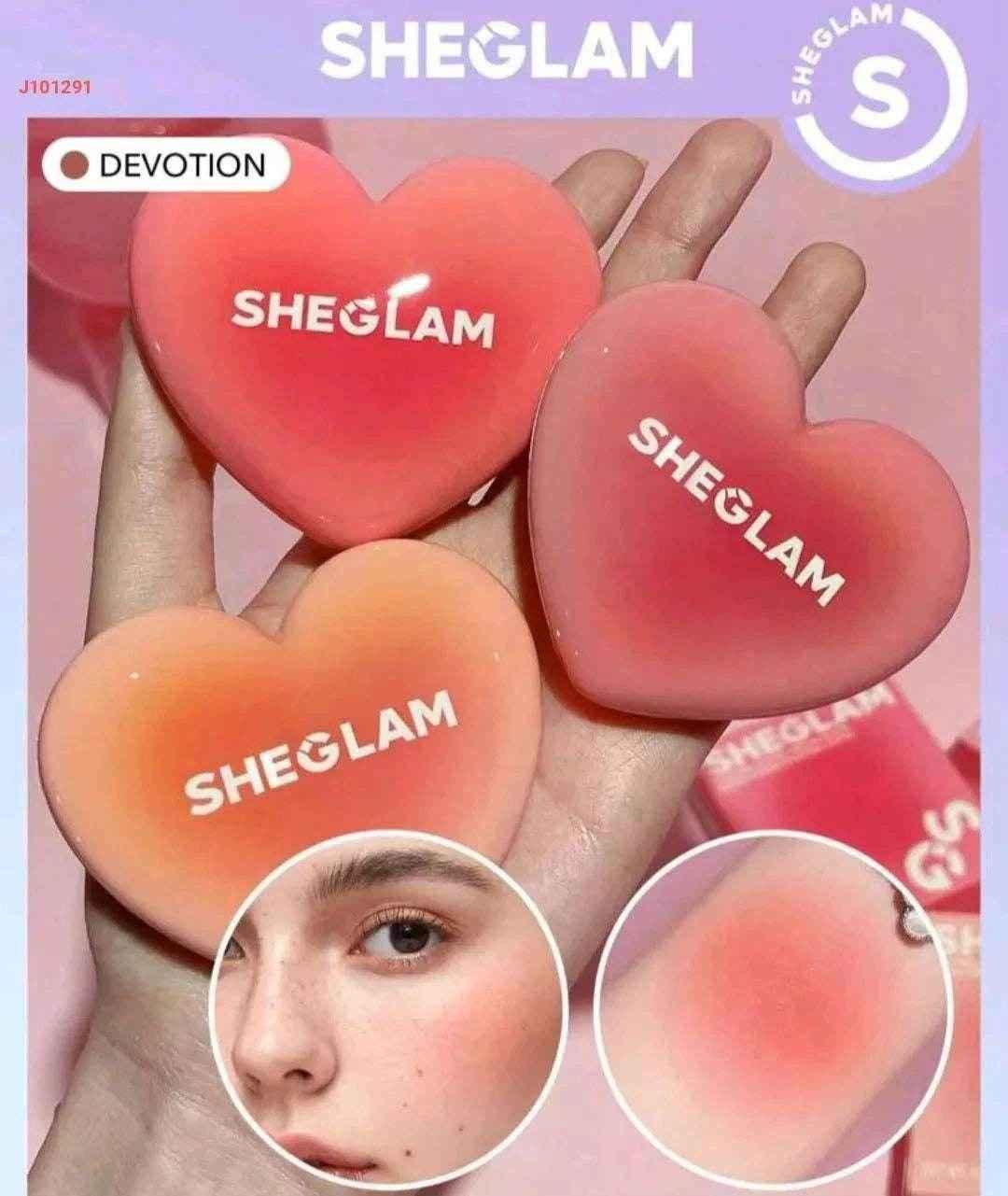 SHEGLAM Playing Cupid Cream Blush-Devotion Xmas Christmas Gift Winter Y2K Pink Black Friday Halloween Thanksgiving Christmas Decor Party Beach Travel 3 - - Pinky Cosmetics -- United Arab Emirates -- Pinky Cosmetics