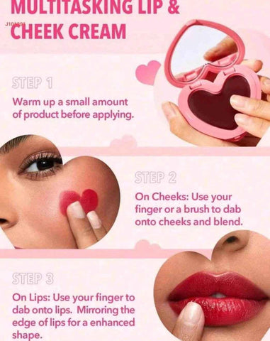 SHEGLAM Playing Cupid Cream Blush-Devotion Xmas Christmas Gift Winter Y2K Pink Black Friday Halloween Thanksgiving Christmas Decor Party Beach Travel 3 - - Pinky Cosmetics -- United Arab Emirates -- Pinky Cosmetics