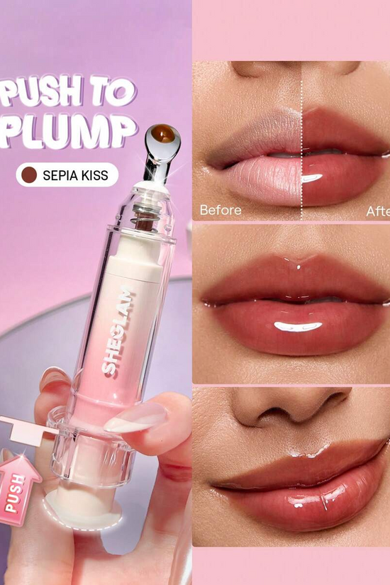 SHEGLAM Push to Plump Booster Shine Plumping Lip Gloss
