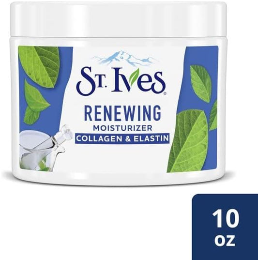 ST. Ives Collagen Elastin Facial Moisturizing Cream for All Skin Types By St 283 G - Pinky Cosmetics