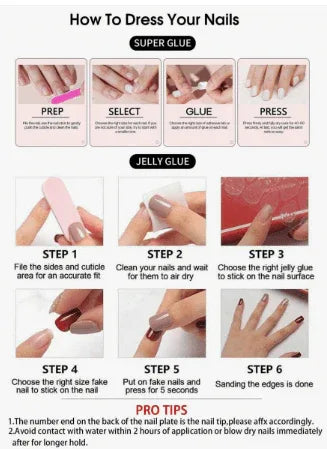 24Pcs Short Oval Nude Press On Nails Set in Macaron Candy Colors with Jelly Glue and Nail File for Daily Use and Parties - - Pinky Cosmetics -- United Arab Emirates -- Pinky Cosmetics