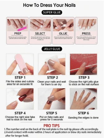 Transform Your Nails with 24Pcs Wine Red Press On Nails Set - Short Oval Macaron Candy Color Acrylic Fake Nails, Includes Jelly Glue and Nail File for Daily Use and Parties - - Pinky Cosmetics -- United Arab Emirates -- Pinky Cosmetics