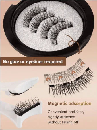 1 Pair Natural Cat Eye Lashes Winged Handmade Faux Mink Eyelashes Fake Lashes Soft Eyelash Makeup - - Pinky Cosmetics -- United Arab Emirates -- Pinky Cosmetics