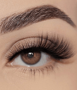 1 Pair Natural Cat Eye Lashes Winged Handmade Faux Mink Eyelashes Fake Lashes Soft Eyelash Makeup - Pinky Cosmetics