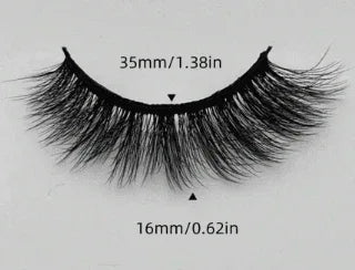 1 Pair Natural Cat Eye Lashes Winged Handmade Faux Mink Eyelashes Fake Lashes Soft Eyelash Makeup - - Pinky Cosmetics -- United Arab Emirates -- Pinky Cosmetics