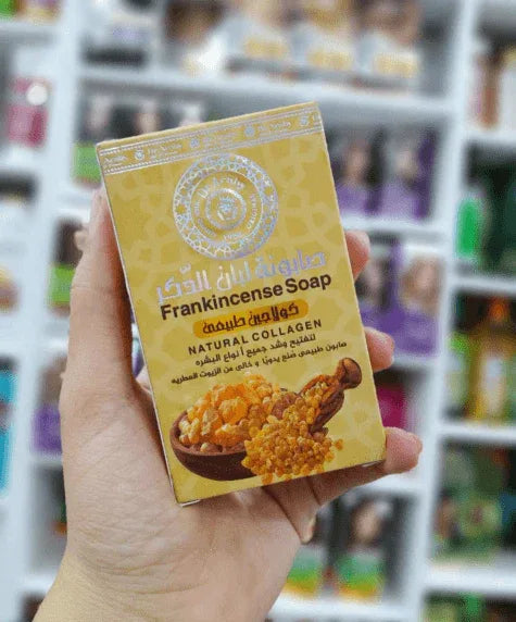 Dr. Araby Luxury Frankincense Soap with Natural Collagen - - Pinky Cosmetics -- United Arab Emirates -- Pinky Cosmetics