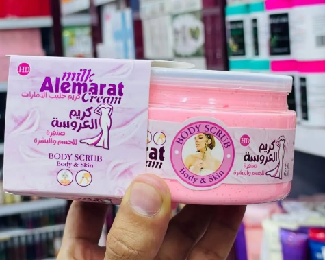 كريم تبييض وتقشير ميلك الإمارات (250 جرام)