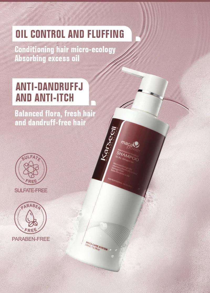 Karseell Magic Power Collagen Set - Ultimate Hair Repair - Hair set (shampoo, mask, oil) - Karseell -- United Arab Emirates -- Pinky Cosmetics