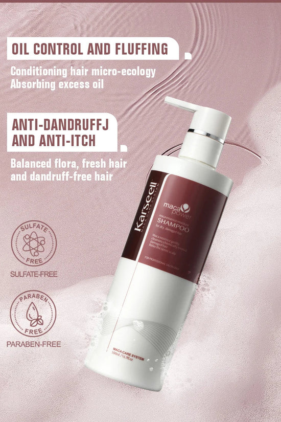 Karseell Magic Power Collagen Set - Ultimate Hair Repair - Hair set (shampoo, mask, oil) - Karseell -- United Arab Emirates -- Pinky Cosmetics