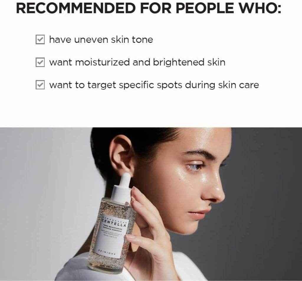 SKIN1004 Centella Brightening Ampoule – Tone-Perfecting Serum - Brightening Facial Serum / Ampoule - SKIN1004 -- United Arab Emirates -- Pinky Cosmetics