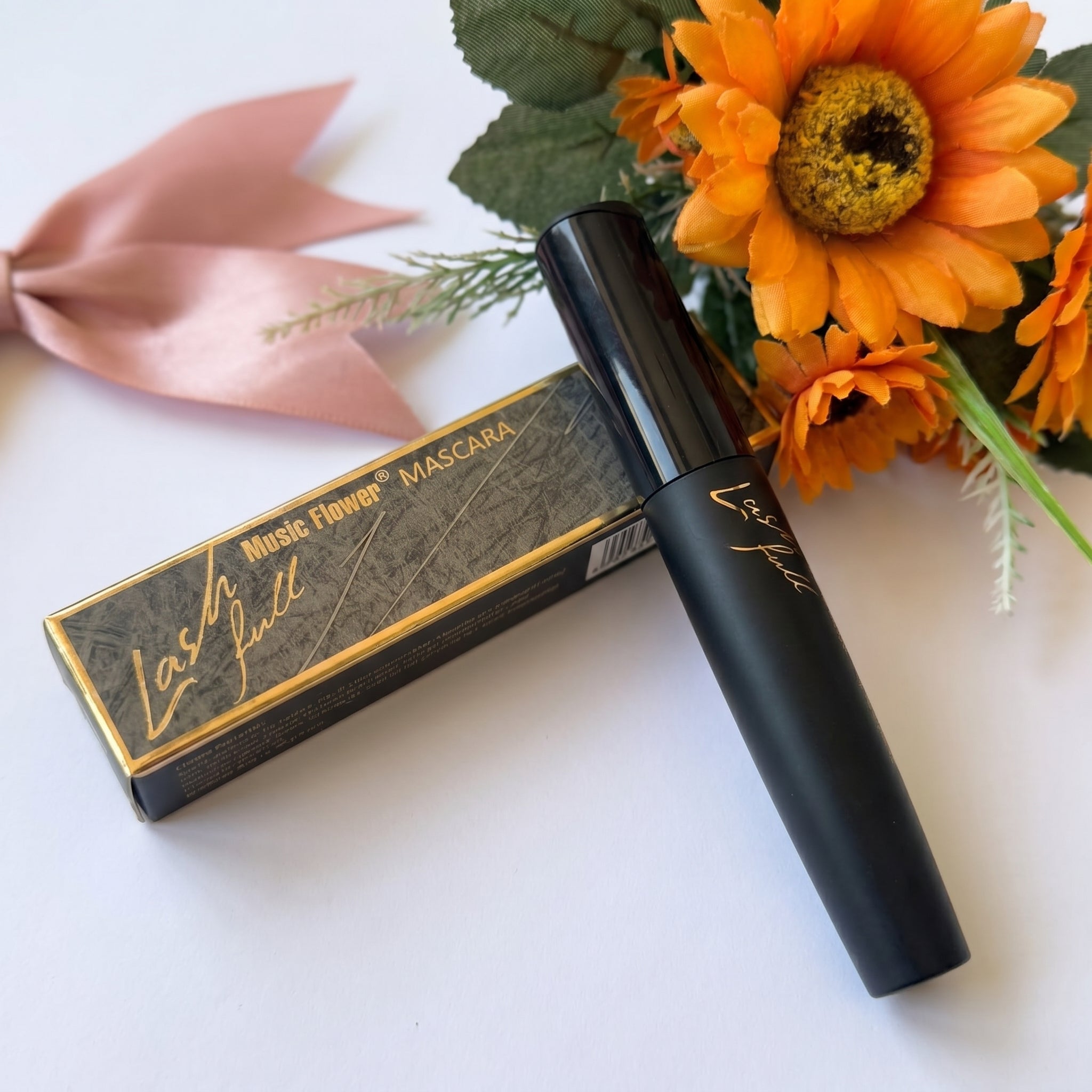 Music Flower Long Lash Mascara - Volume Length & Lift Music Flower Mascara  Pinky Cosmetics