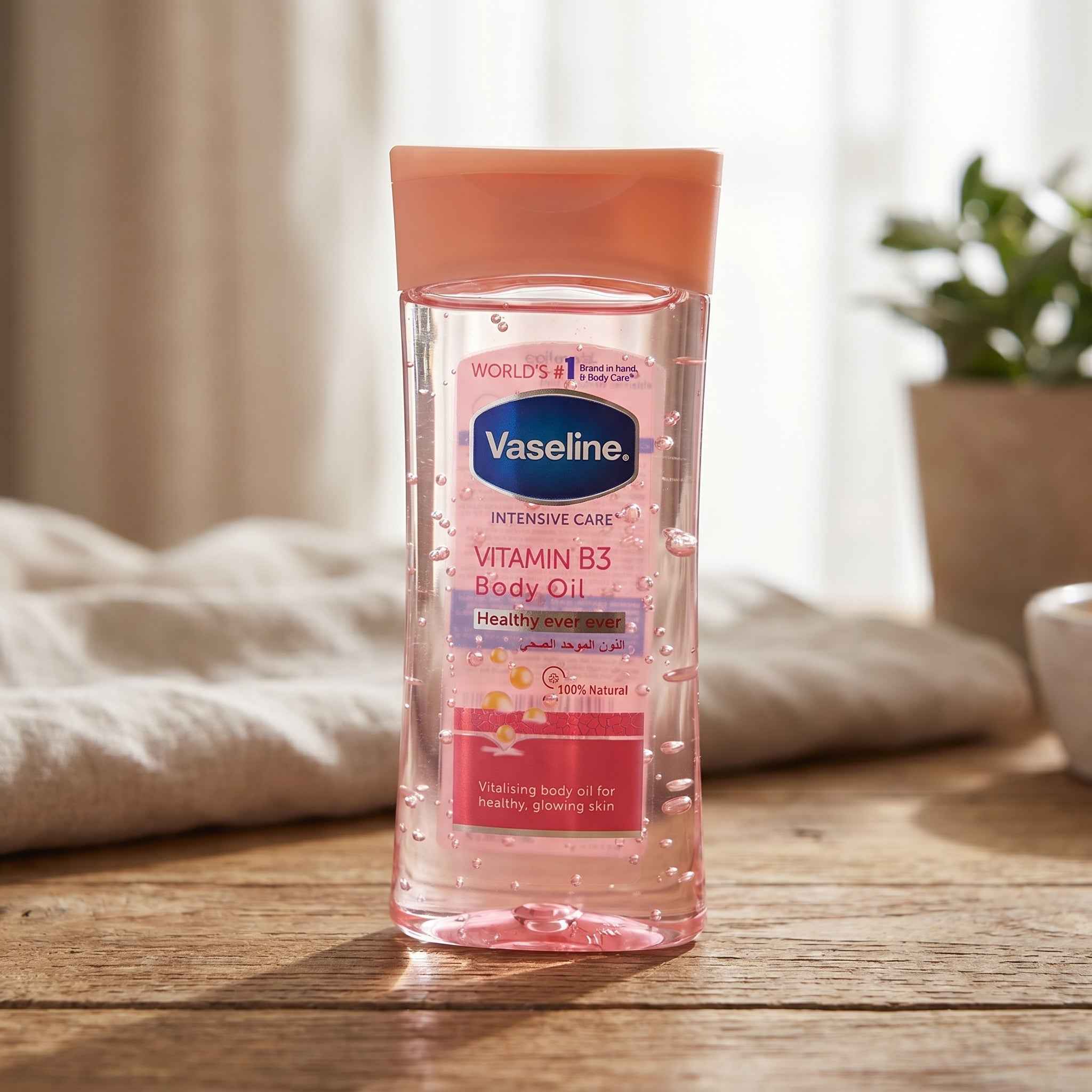 Vaseline Vitamin B3 Body Oil 200ml - Healthy Even Tone & Glow