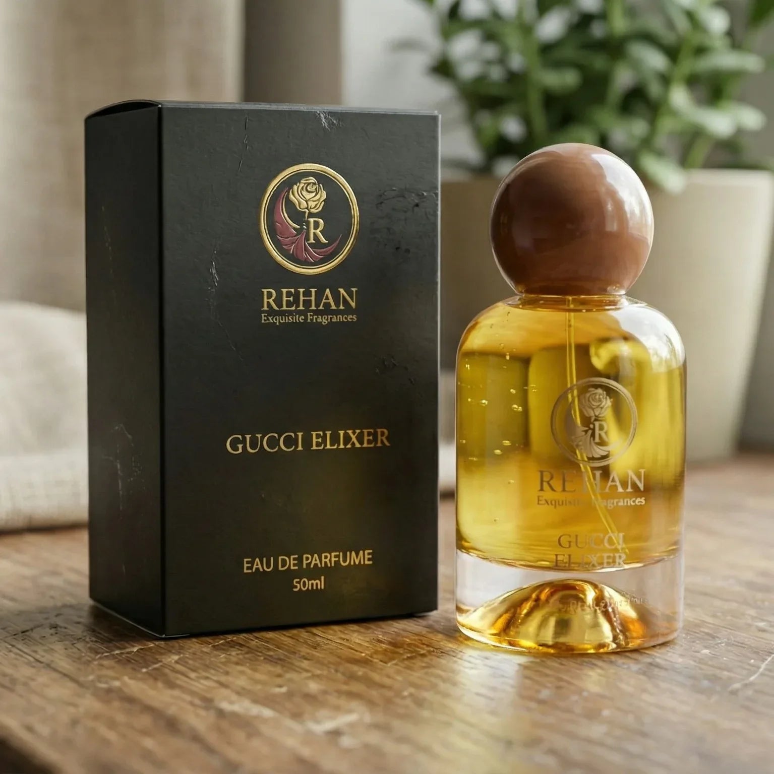 Gucci Elixer Eau de Parfum - Rehan Exquisite Vanilla Floral - Perfume - Rehan Exquisite Fragrances -- United Arab Emirates -- Pinky Cosmetics