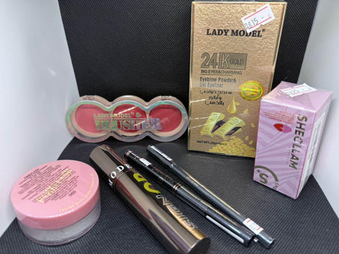 7-Piece Makeup Set – Everyday Beauty Essentials - Makeup Kit / Face & Eye Essentials - Anua -- United Arab Emirates -- Pinky Cosmetics