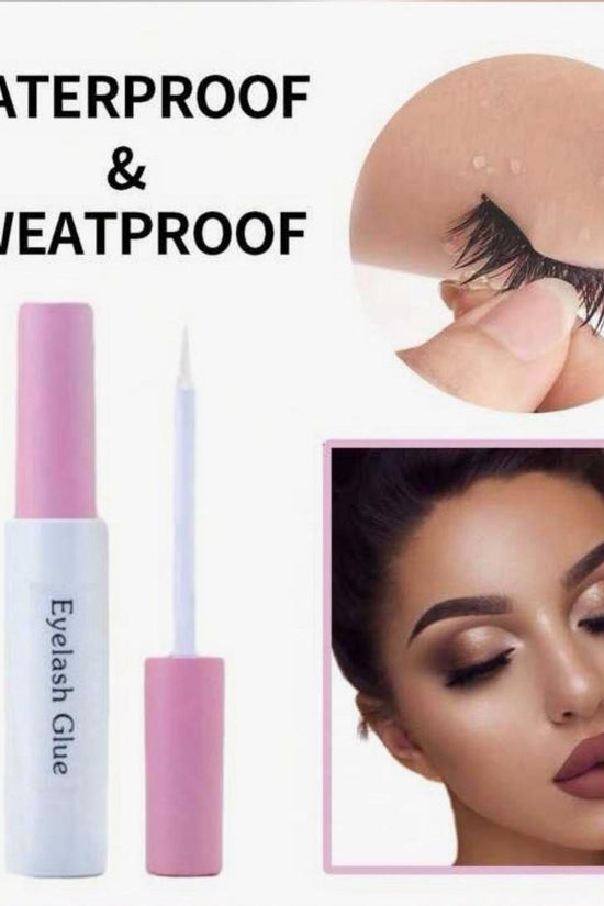 Waterproof Eyelash Glue - Long-Lasting False Lashes