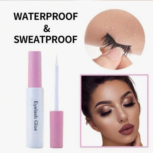 Waterproof Eyelash Glue - Long-Lasting False Lashes