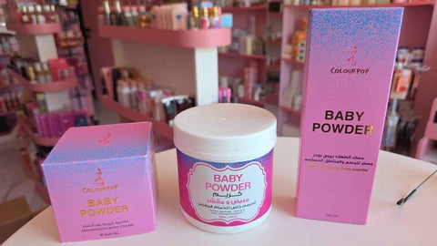 Musk Al Tahara Baby Powder - Colourpop Body Set - offer set - COLOURPOP -- United Arab Emirates -- Pinky Cosmetics