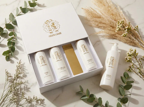 Buy Roberto Cavalli Toiletries – Luxury Set - Bath & Body Set - Roberto Cavalli -- United Arab Emirates -- Pinky Cosmetics