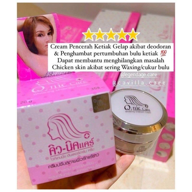 Qnic Care Underarm Whitening Cream – 15g - Skin Lightening Cream / Body Care - Qnic Care -- United Arab Emirates -- Pinky Cosmetics