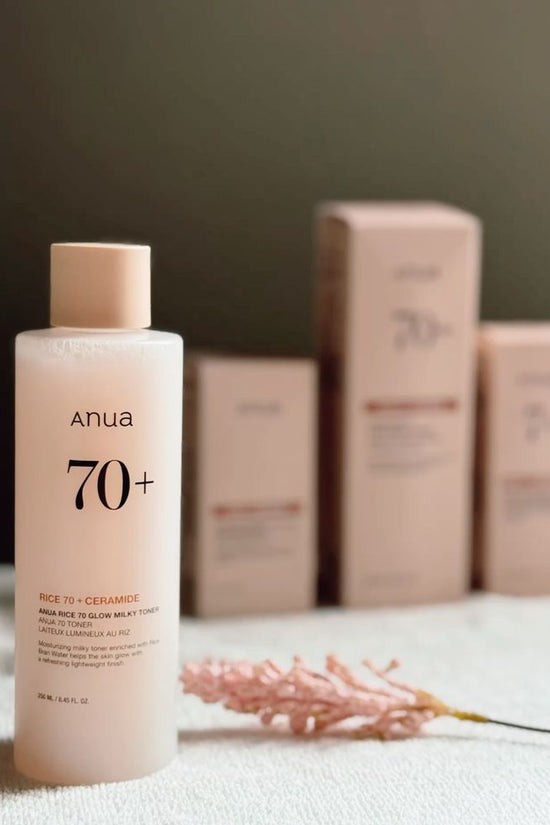Anua 70+ Rice & Ceramide Glow Milky Toner - Pinky Cosmetics