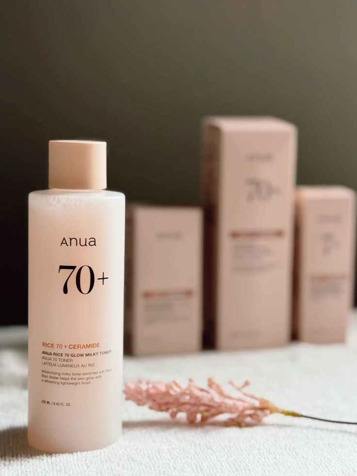 Anua 70+ Rice & Ceramide Glow Milky Toner - Pinky Cosmetics