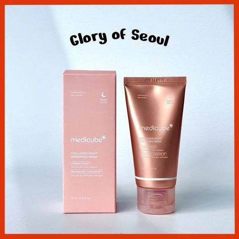 MEDICUBE PDRN Pink Caffeine Night Wrapping Mask 75ml - Pinky Cosmetics