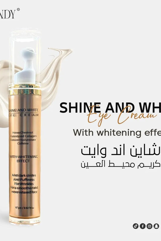 So Sandy Shine and White Whitening Eye Cream (15gm)