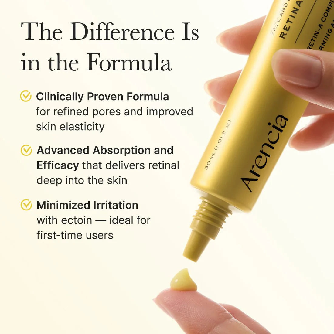 Arencia Retinal Booster Shot 30ml - Firming Care Arencia Moisturizer  Pinky Cosmetics