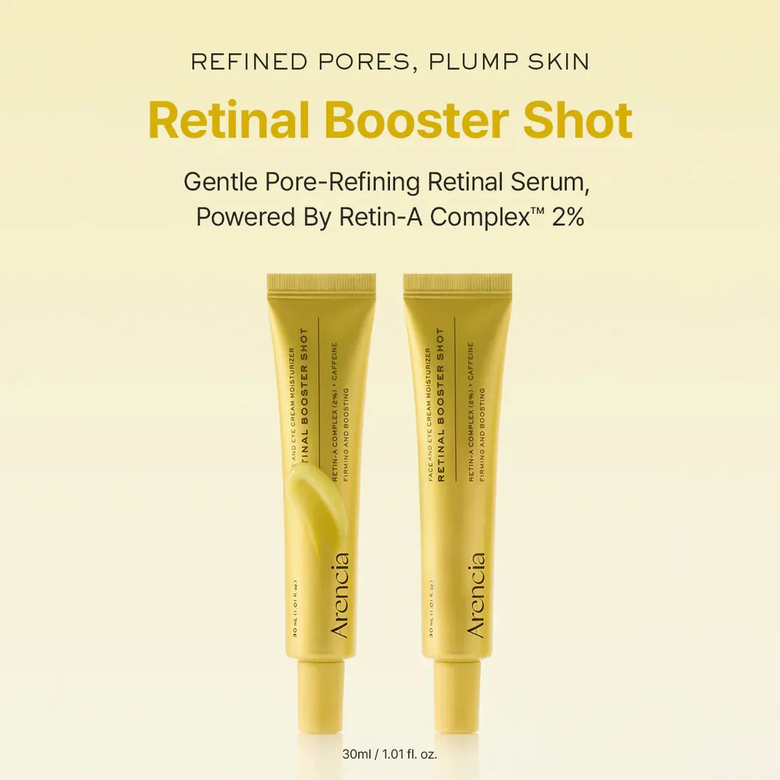 Arencia Retinal Booster Shot 30ml - Firming Care Arencia Moisturizer  Pinky Cosmetics