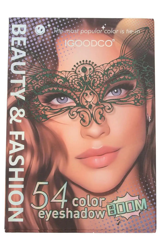 IGOODCO 54-Color Beauty & Fashion Eyeshadow Palette - Pinky Cosmetics