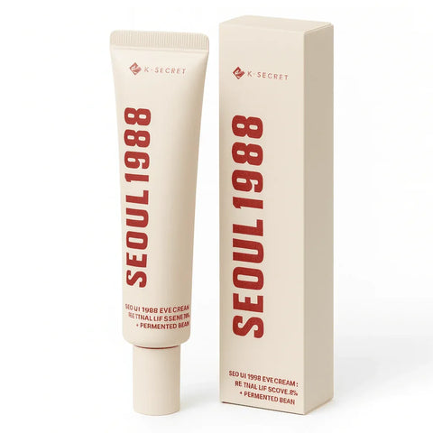 K-SECRET Seoul 1988 Eye Cream - Retinal Liposome 4% + Fermented Bean - Eye Care Cream - K-SECRET -- United Arab Emirates -- Pinky Cosmetics