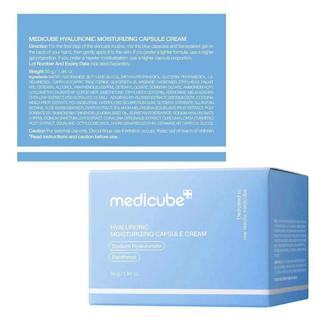 Medicube Hyaluronic Acid Moisturizing Capsule Cream - Deep Hydration 55g