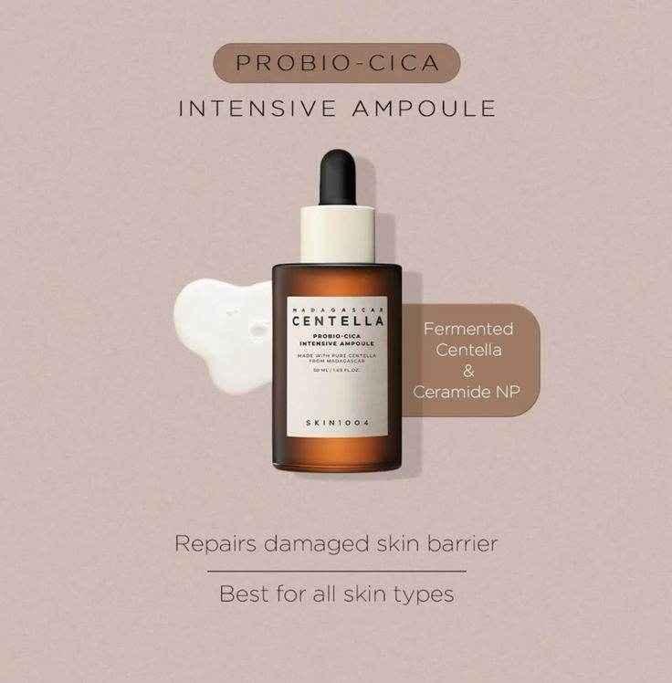 SKIN1004 Centella Probio-Cica Intensive Ampoule – 50ml - Facial Serum / Treatment - SKIN1004 -- United Arab Emirates -- Pinky Cosmetics