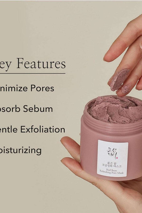Beauty of Joseon skincare Pink Clay Pore Mask in a jar for minimizing pores and moisturizing effects