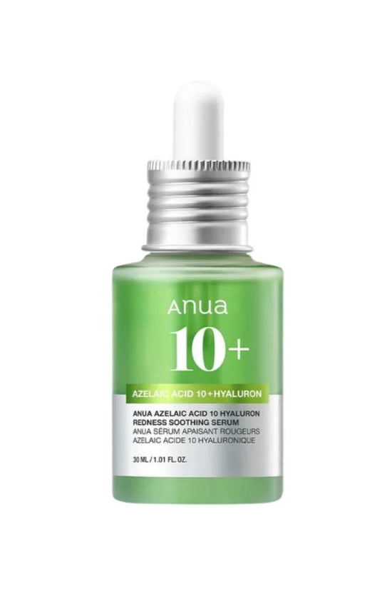 Anoa Azelaic Acid 10% + Hyaluron Serum for Calm and Radiant Skin, 30ml - Pinky Cosmetics