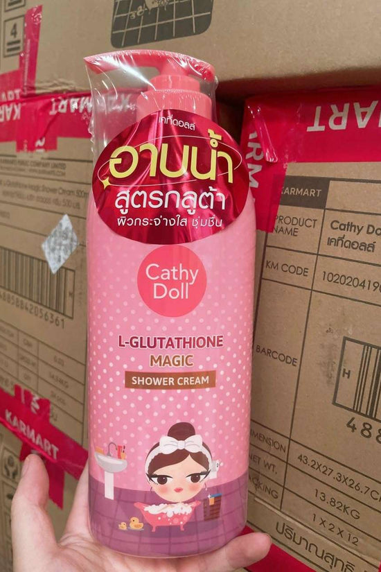 Cathy Doll L-Glutathione Magic Shower Cream with Pomegranate Extract Cleanser for Nourishing Skin