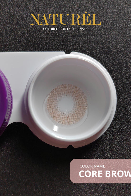 Naturel Core Lenses - Natural Color Enhancement Naturel Colored Contact Lens  Pinky Cosmetics