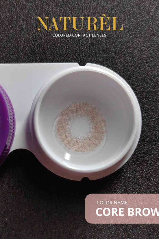 Naturel Lenses Core Brown - Comfortable Korean Lenses