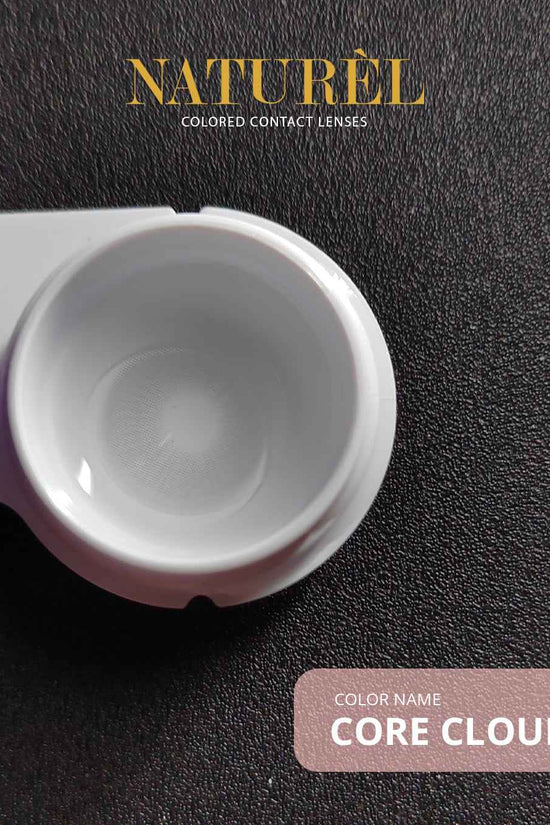 Naturel Lenses Core Cloud - Subtle Korean Lenses Naturel Colored Contact Lenses  Pinky Cosmetics