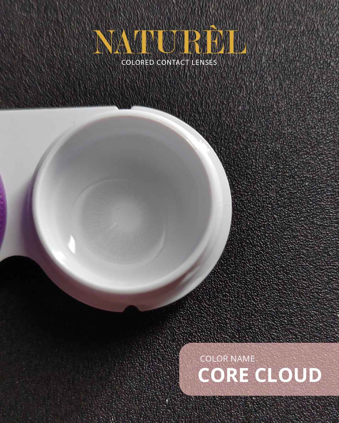 Naturel Lenses Core Cloud - Subtle Korean Lenses Naturel Colored Contact Lenses  Pinky Cosmetics