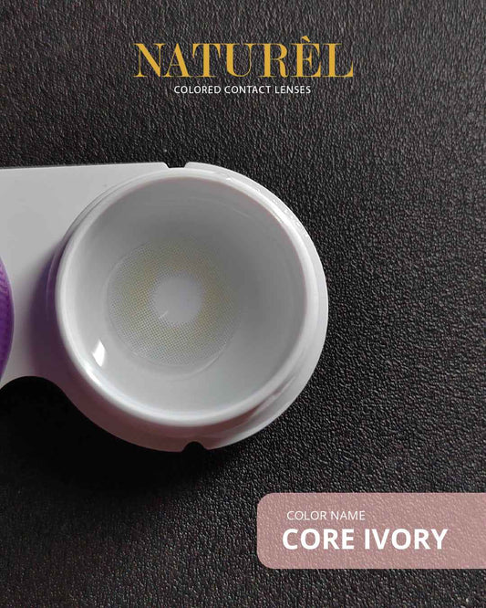 Naturel Lenses Core Ivory - Comfortable Korean Lenses