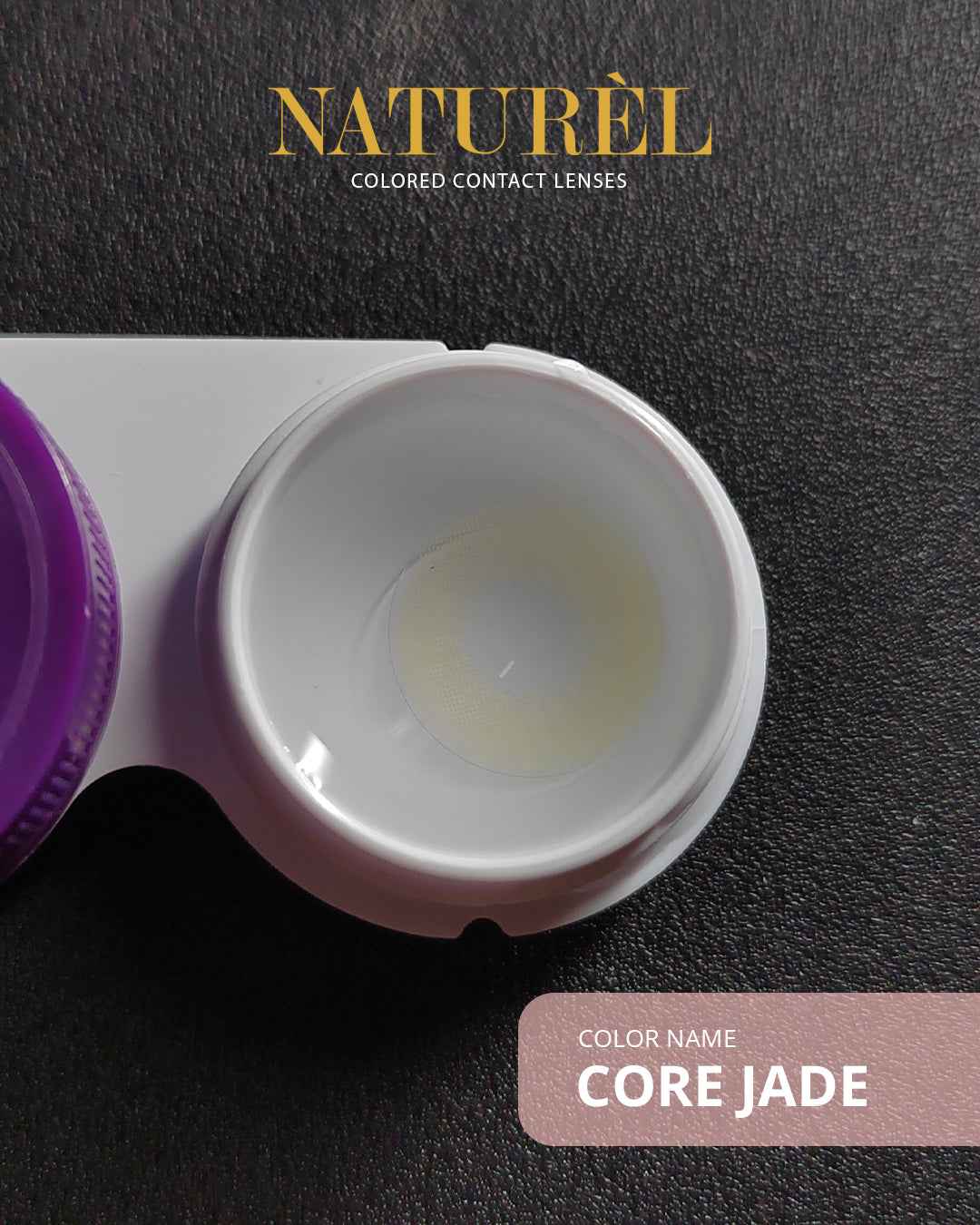 Naturel Lenses Core Jade - Enchanting Korean Lenses - Pinky Cosmetics