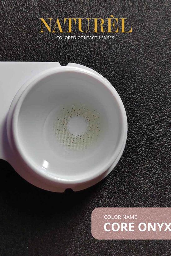 Naturel Lenses Core Onyx - Intense Korean Lenses - Pinky Cosmetics