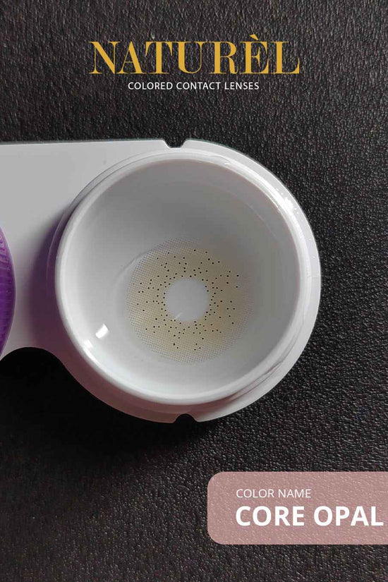 Naturel Lenses Core Opal - Subtle Korean Lenses Naturel Colored Contact Lenses  Pinky Cosmetics