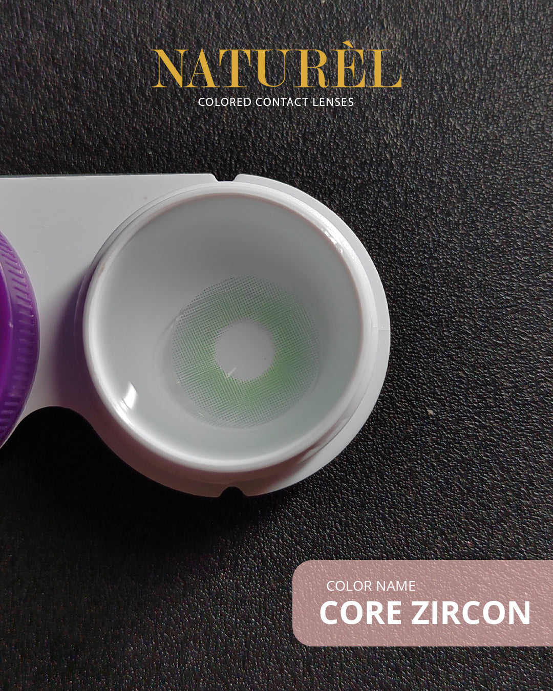Naturel Core Lenses - Natural Color Enhancement Naturel Colored Contact Lens  Pinky Cosmetics