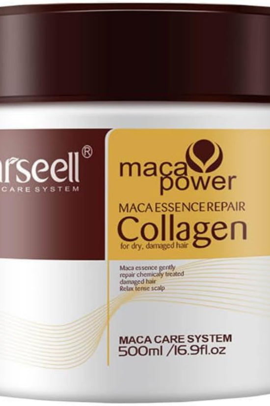 Karseell maca power maca essence repair collagen hair product jar