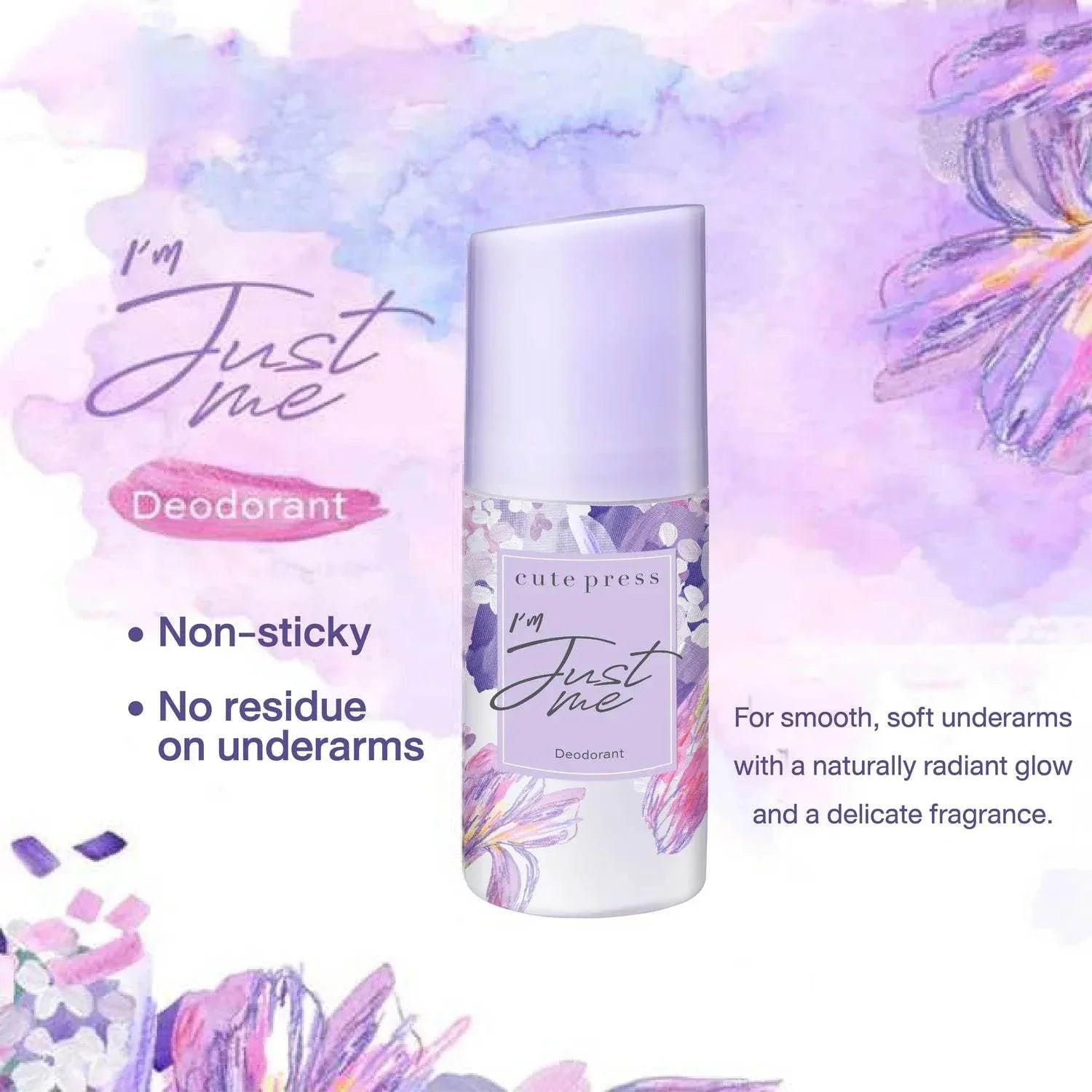 I'm Just Me Deodorant [60 ml.] - - Pinky Cosmetics -- United Arab Emirates -- Pinky Cosmetics